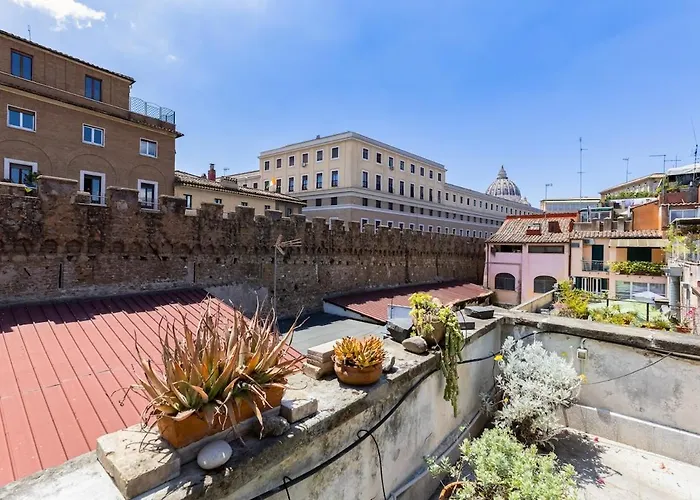 Vatican Amazing Terrace Overlooking St Peter Roma